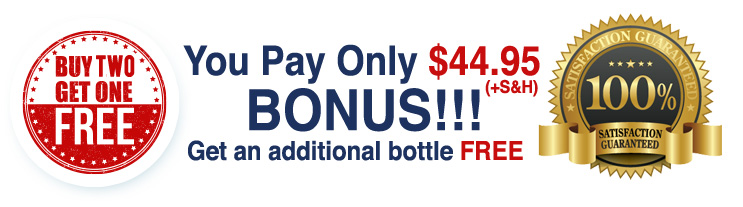 Buy Two Get One Free - You Pay Only $44.95